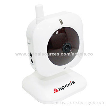 Wireless Mini Network Baby Monitor for Smart Home, Supports P2P & Wi-Fi Connection, IR Night Vision